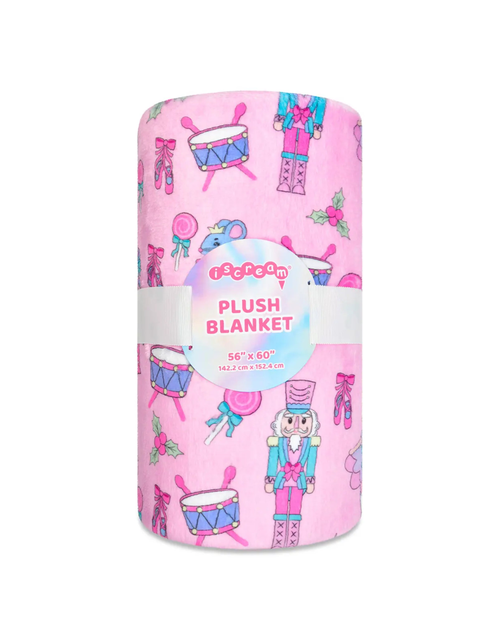Iscream Nutcracker Waltz Plush Blanket