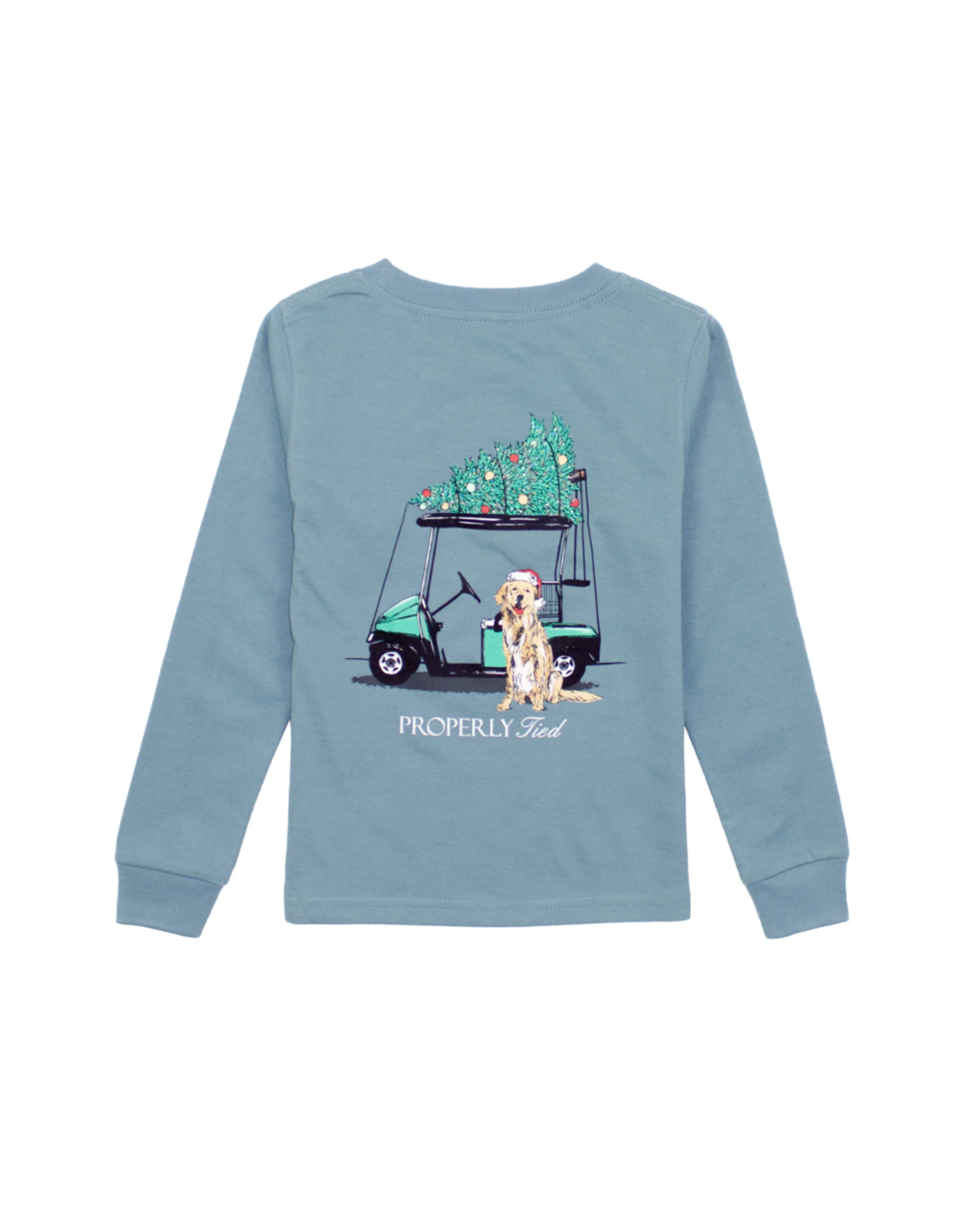 Properly Tied Santa's Caddy LS Steel Blue