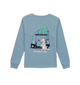 Properly Tied Santa's Caddy LS Steel Blue