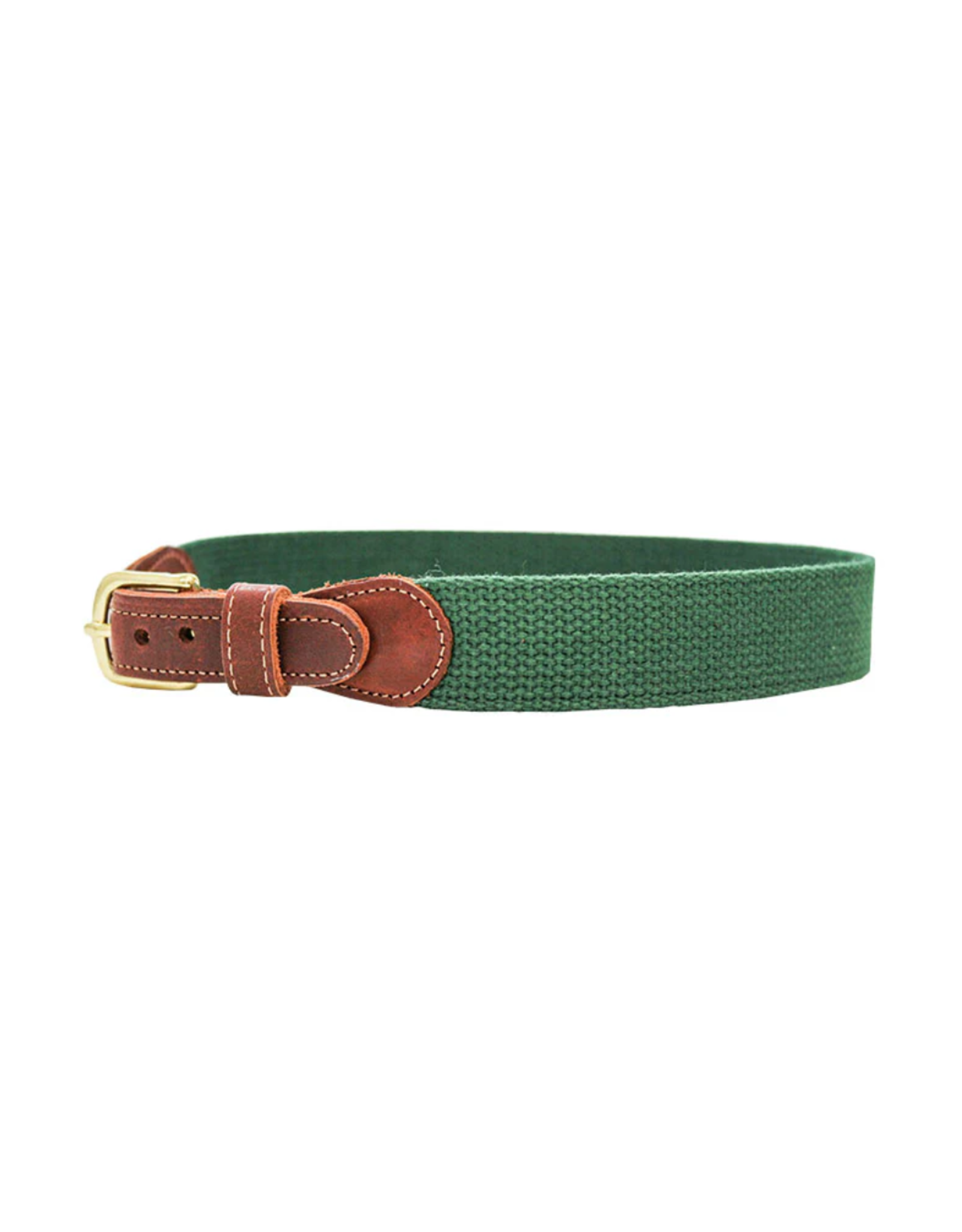 The Bailey Boys Buddy  Belt, Green Canvas
