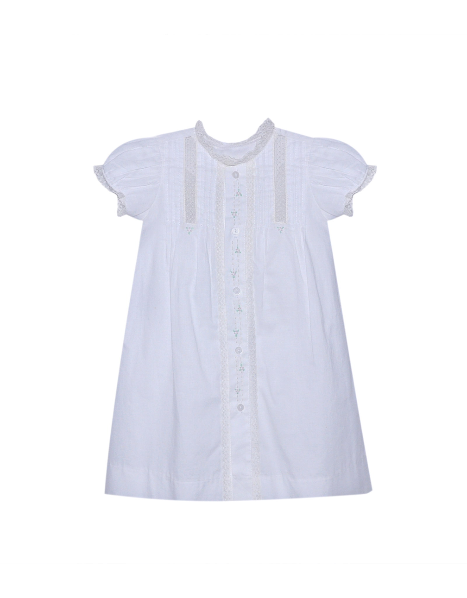 Baby Sen White Casey Girl Daygown