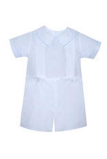 Remember Nguyen Keaton Button On Suit, White