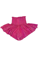 Queen of Sparkles Hot Pink Wavy Swing Shorts