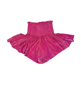 Queen of Sparkles Hot Pink Wavy Swing Shorts