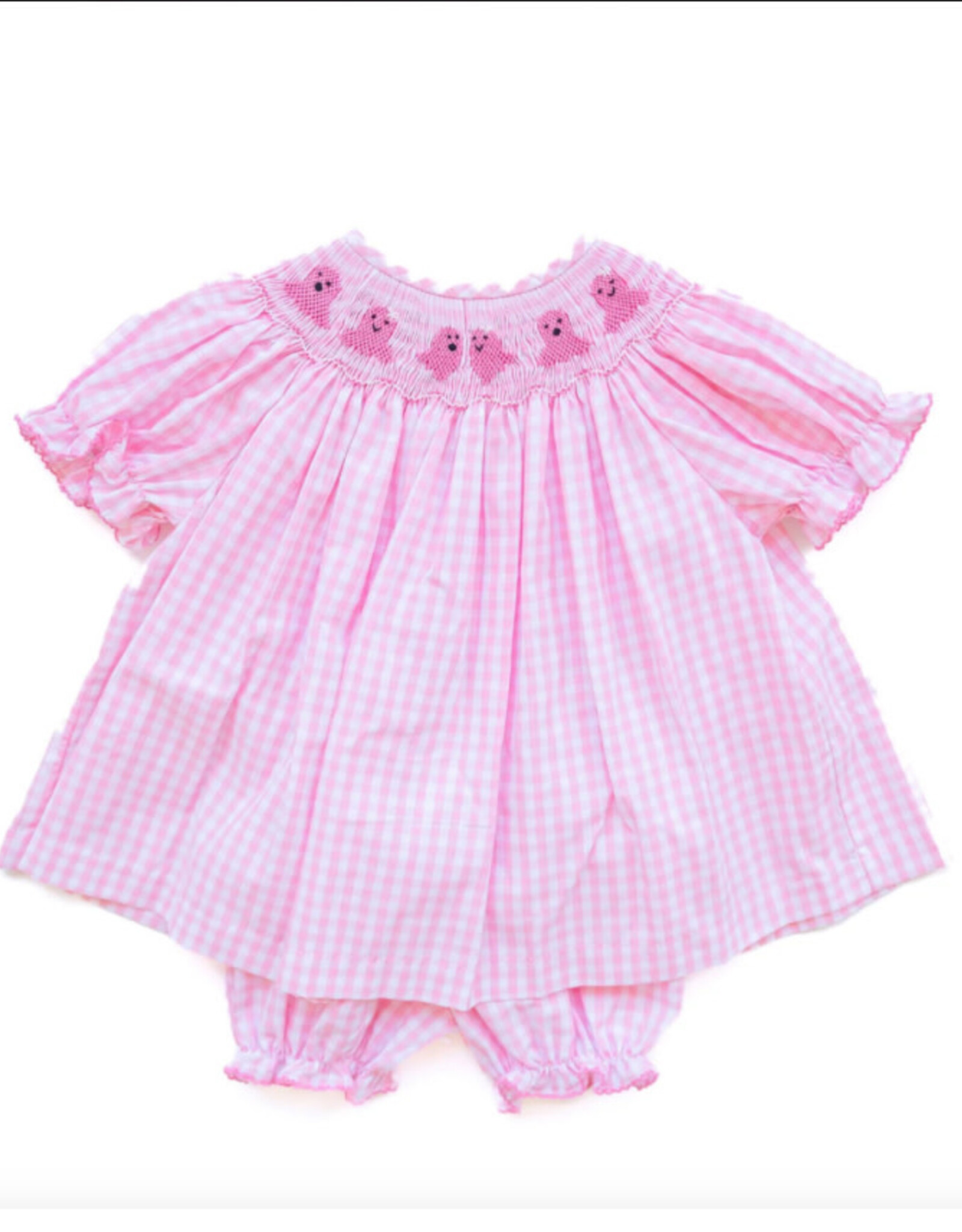 Ruth and Ralph Pink Ghosts Annabelle Bloomer Set