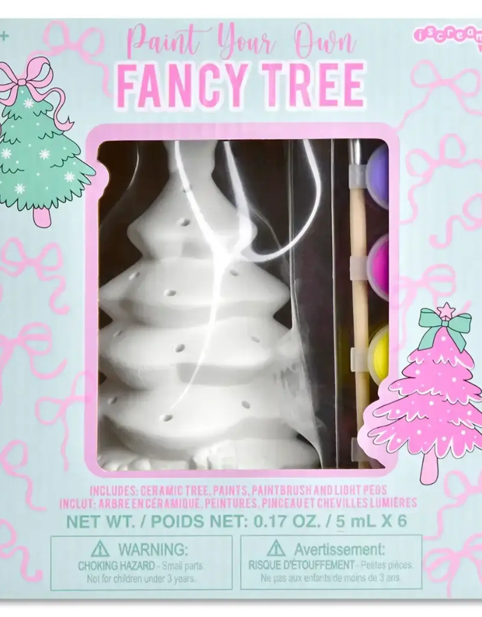 Iscream Paint Your Own Holiday Tree