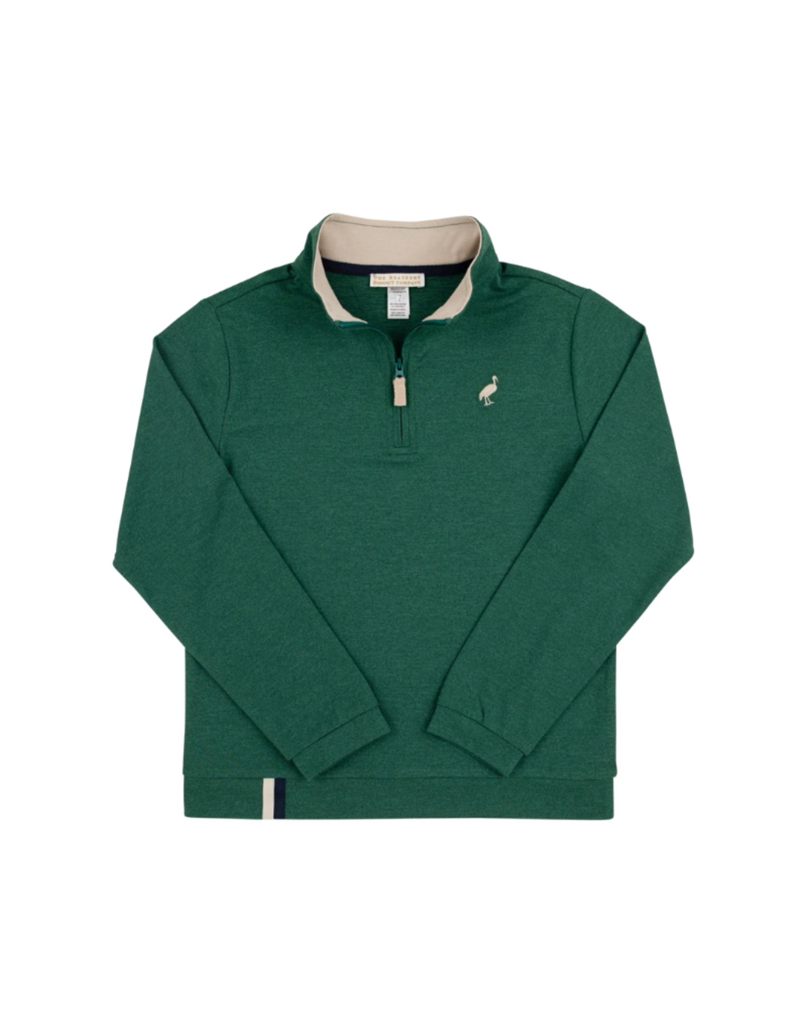 The Beaufort Bonnet Company Prepletic Hayword Half Zip, Grier Green