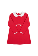 The Beaufort Bonnet Company Lindy's Lunch Dress - Pima, Richmond Red