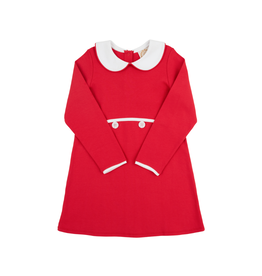 The Beaufort Bonnet Company Lindy's Lunch Dress - Pima, Richmond Red The Beaufort Bonnet Company Lindy's Lunch Dress - Pima, Richmond Red
