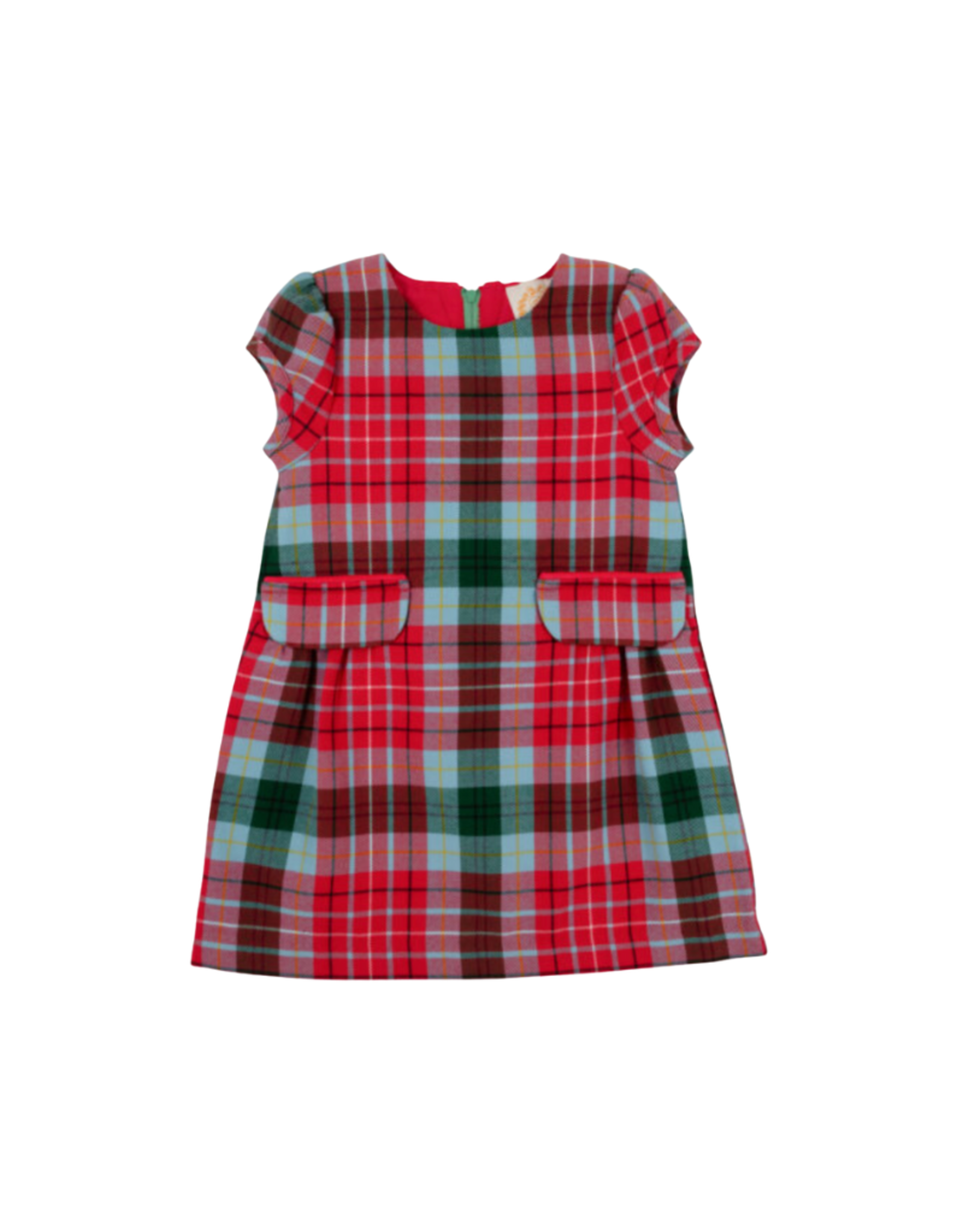 The Beaufort Bonnet Company Betts Bow Dress, Wilson Pier Plaid