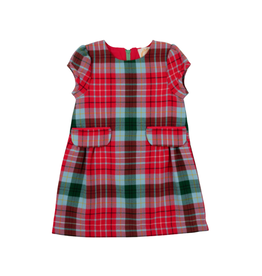 The Beaufort Bonnet Company Betts Bow Dress, Wilson Pier Plaid The Beaufort Bonnet Company Betts Bow Dress, Wilson Pier Plaid