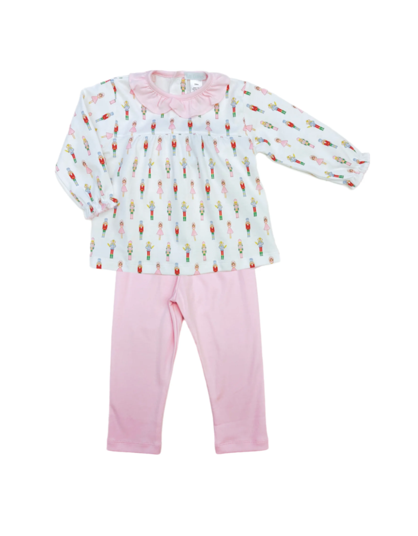 Lulu Bebe LLC Bailey Legging Set, Pima Nutcracker