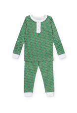 Lila + Hayes Alden Pajama Set, Candy Cane Lane
