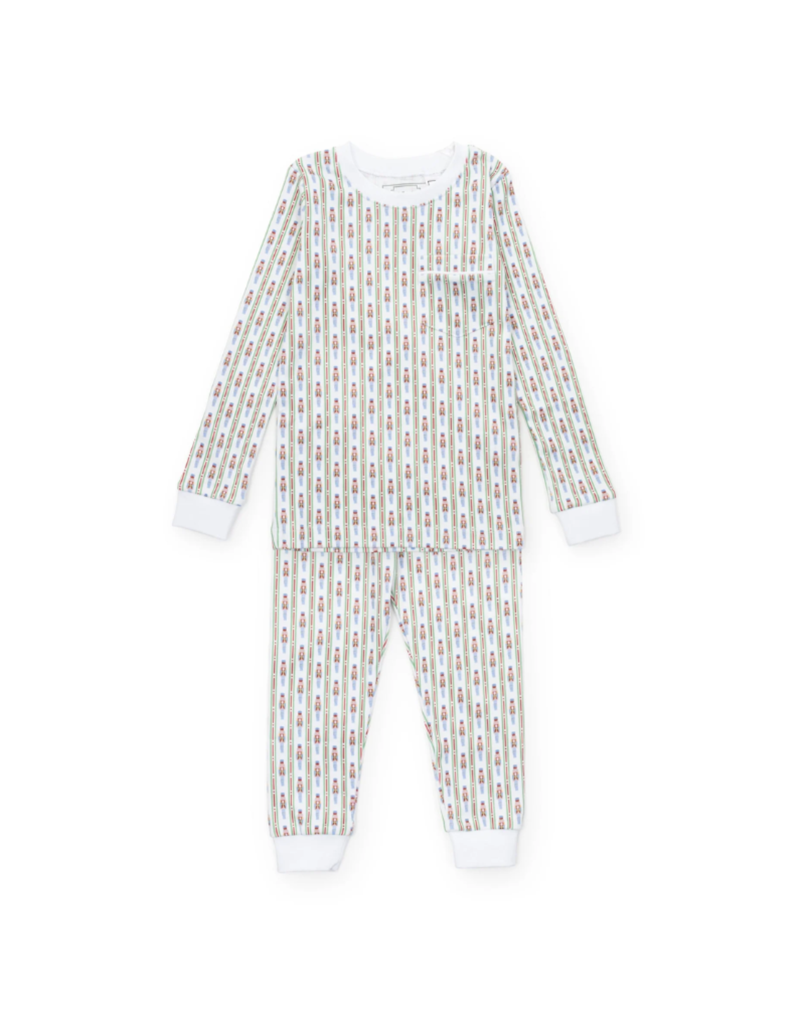 Lila + Hayes Bradford Pajama Set, Nutcracker Stripe