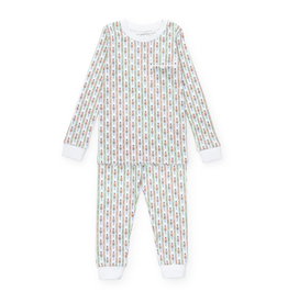 Lila + Hayes Bradford Pajama Set, Nutcracker Stripe