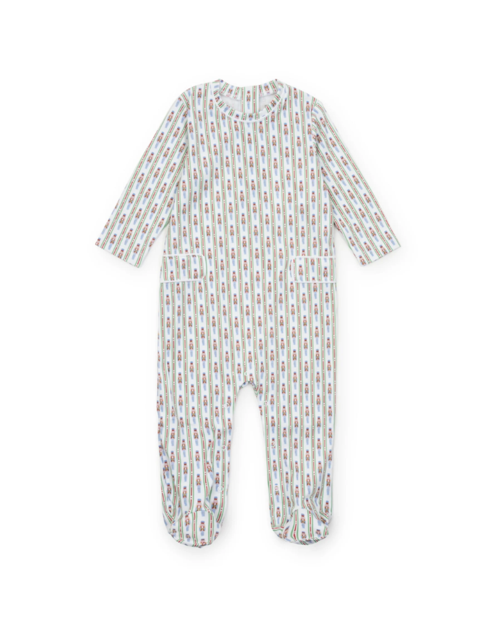Lila + Hayes Preston Romper, Nutcracker Stripe