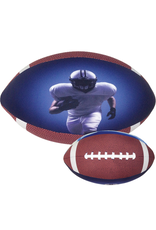Iscream Football 3 D Microbead Plush