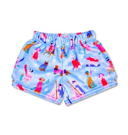 Iscream Ski Dogs Plush Shorts