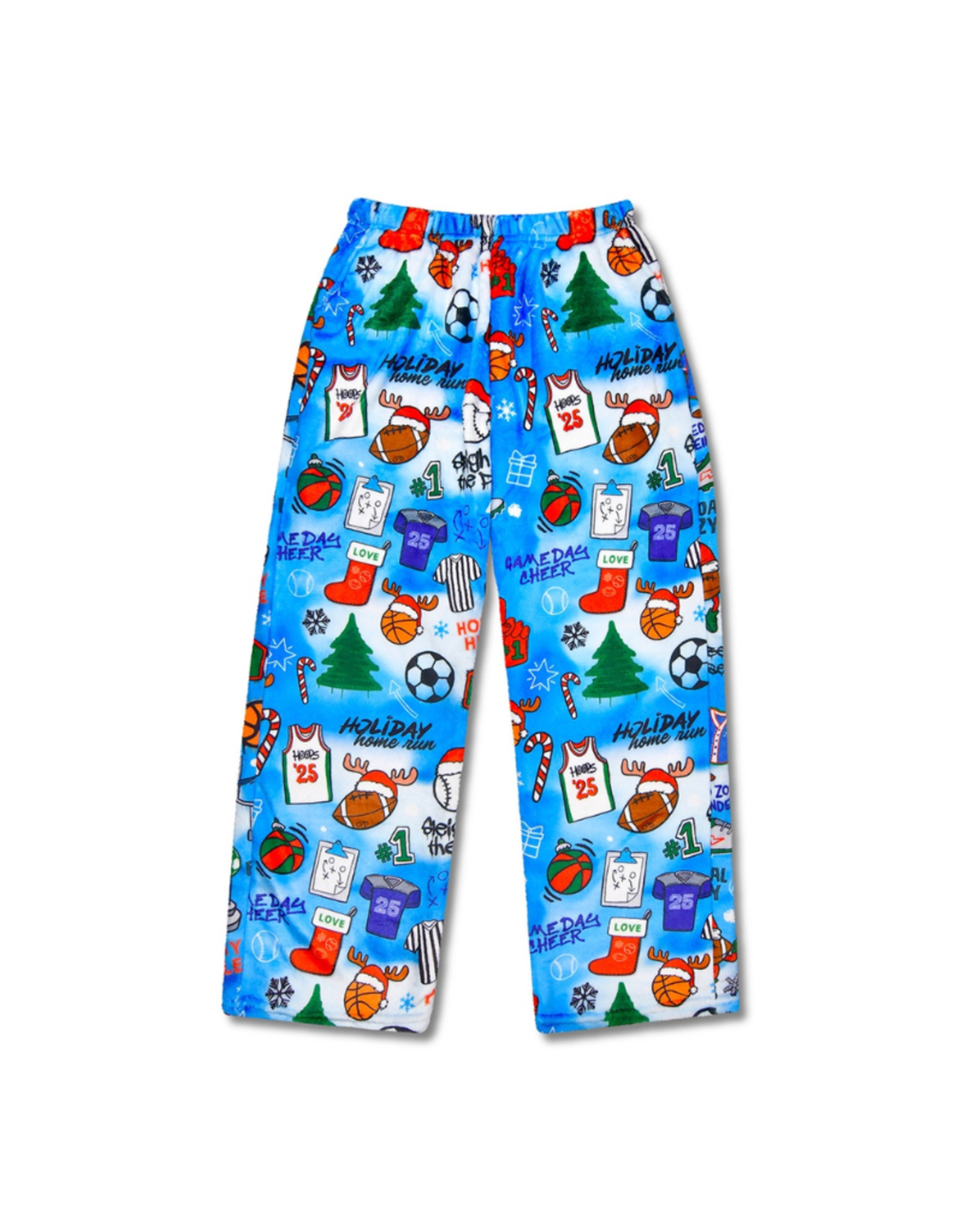 Iscream Corey Paige Holiday Game Day Plush Pants