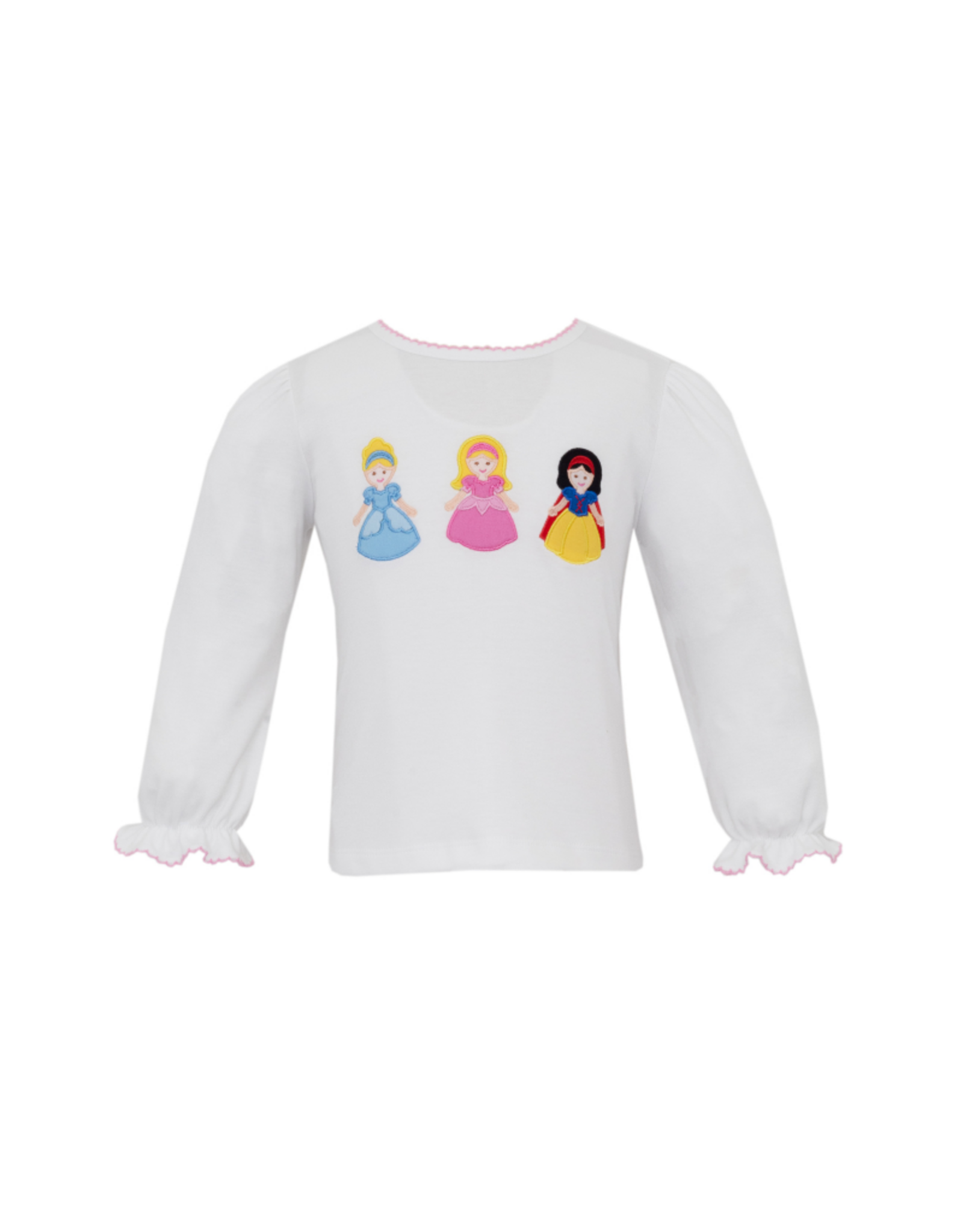 Claire and Charlie LS Princess Shirt