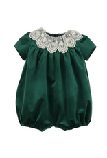 Luli & Me Deluxe Velvet Bubble, Green