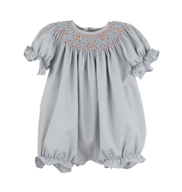 Luli & Me Hydrangeas Smock Petal Bubble, Blue