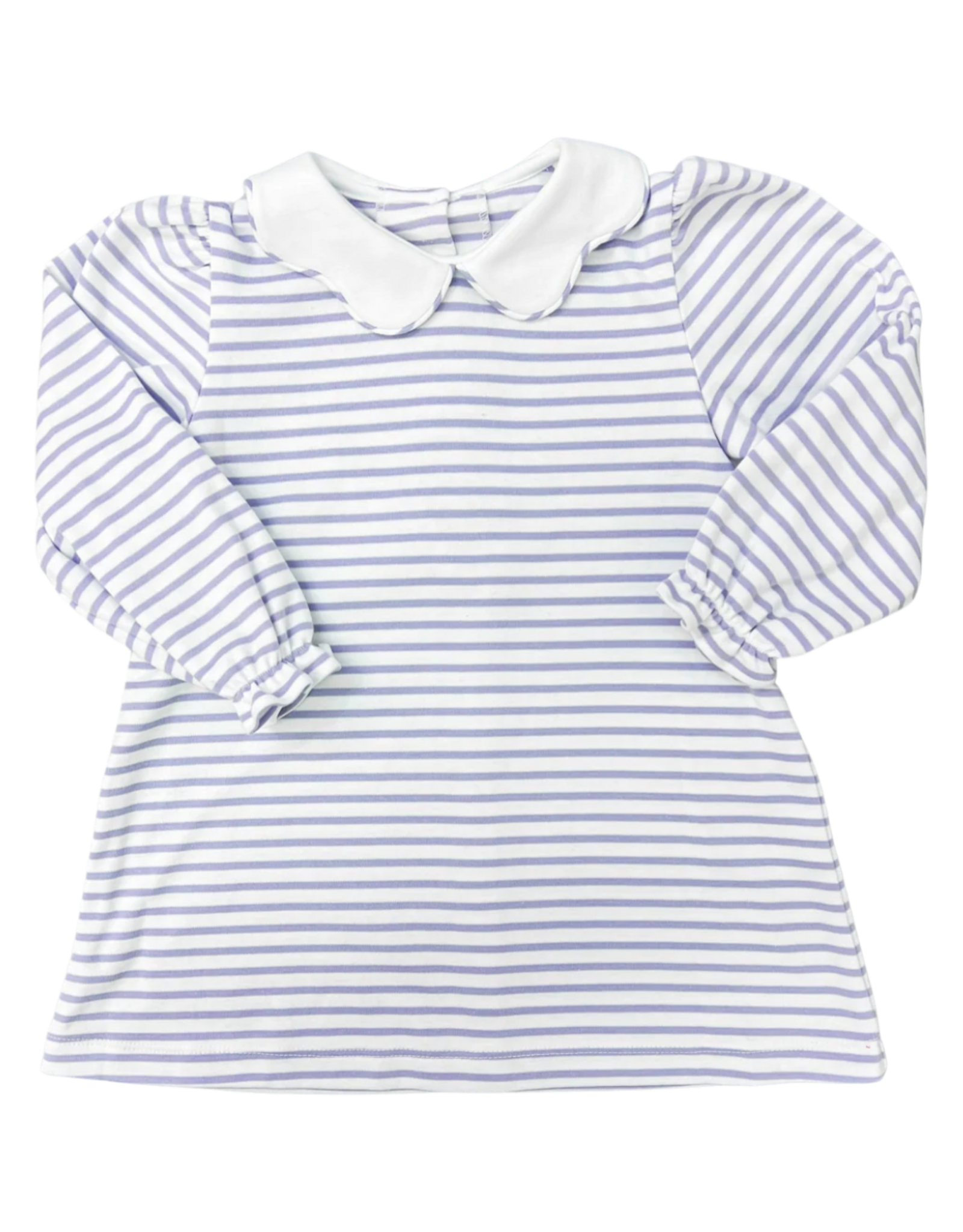 Zuccini Bryar Dress Knit Lavender Stripe - 6