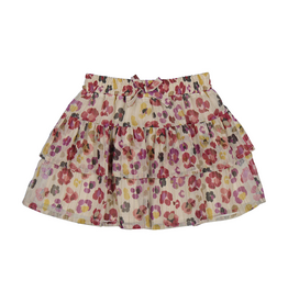 Mayoral Floral Gauze Skirt