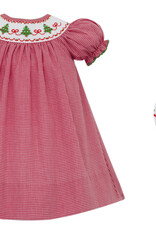 Petit Bebe Christmas tree with Bows Red Gingham Bishop