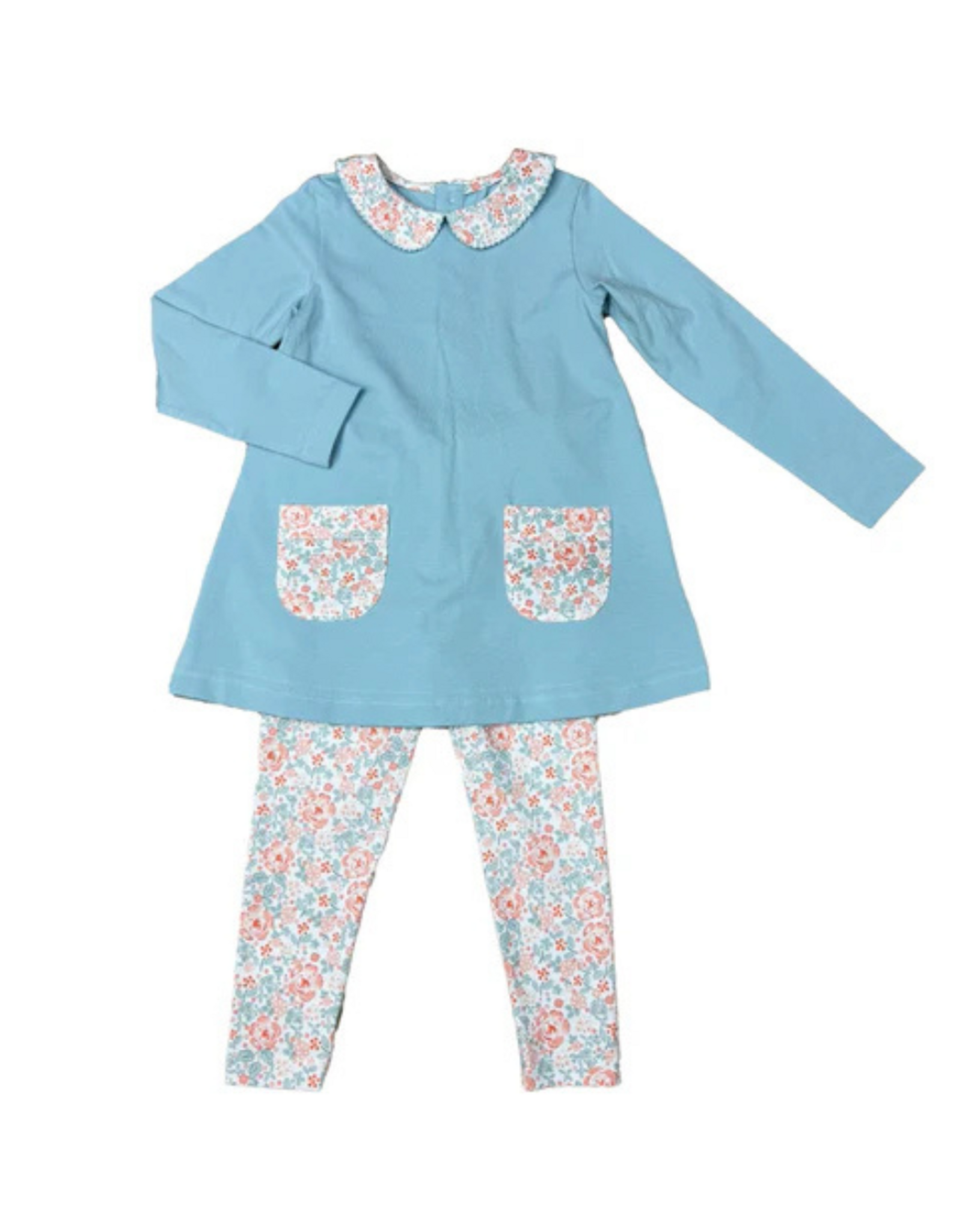 Ishtex Shallot Rose Tunic Set