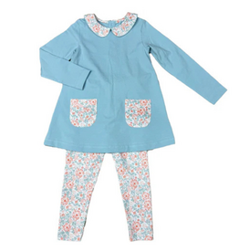 Ishtex Shallot Rose Tunic Set