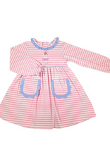Ishtex Pink Stripe Ballerina Dress