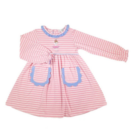Ishtex Pink Stripe Ballerina Dress