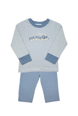Ishtex Stripe Train Pant Set