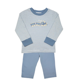 Ishtex Stripe Train Pant Set
