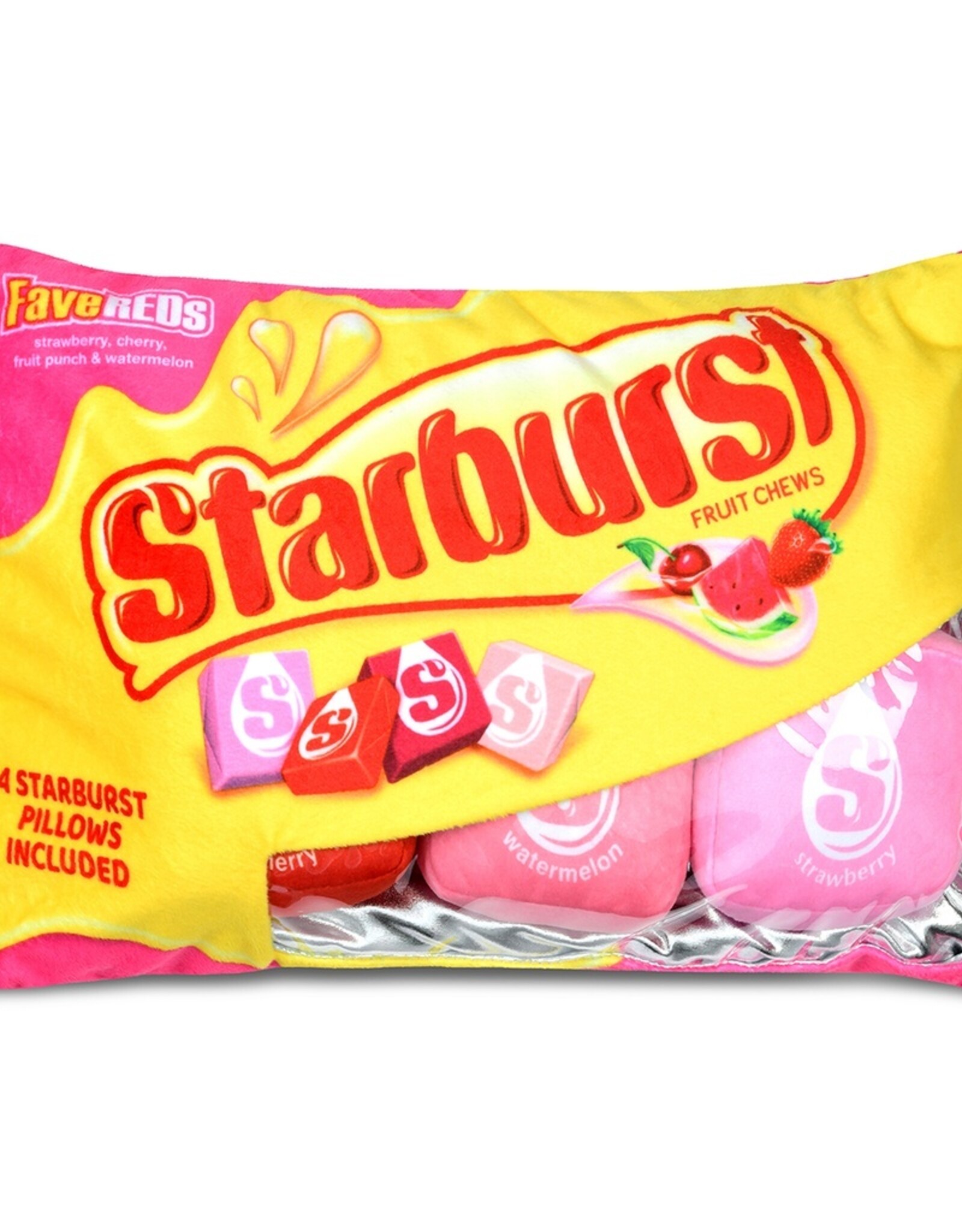 Iscream Starburst Fave Reds Packaging Plush