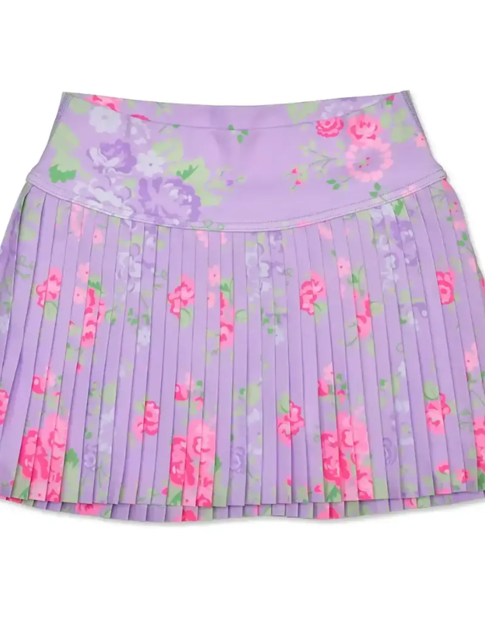 Iscream Forever Floral Purple Skort
