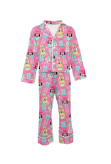 Tweenstyle Pink Nutcracker Satin Lounge Set
