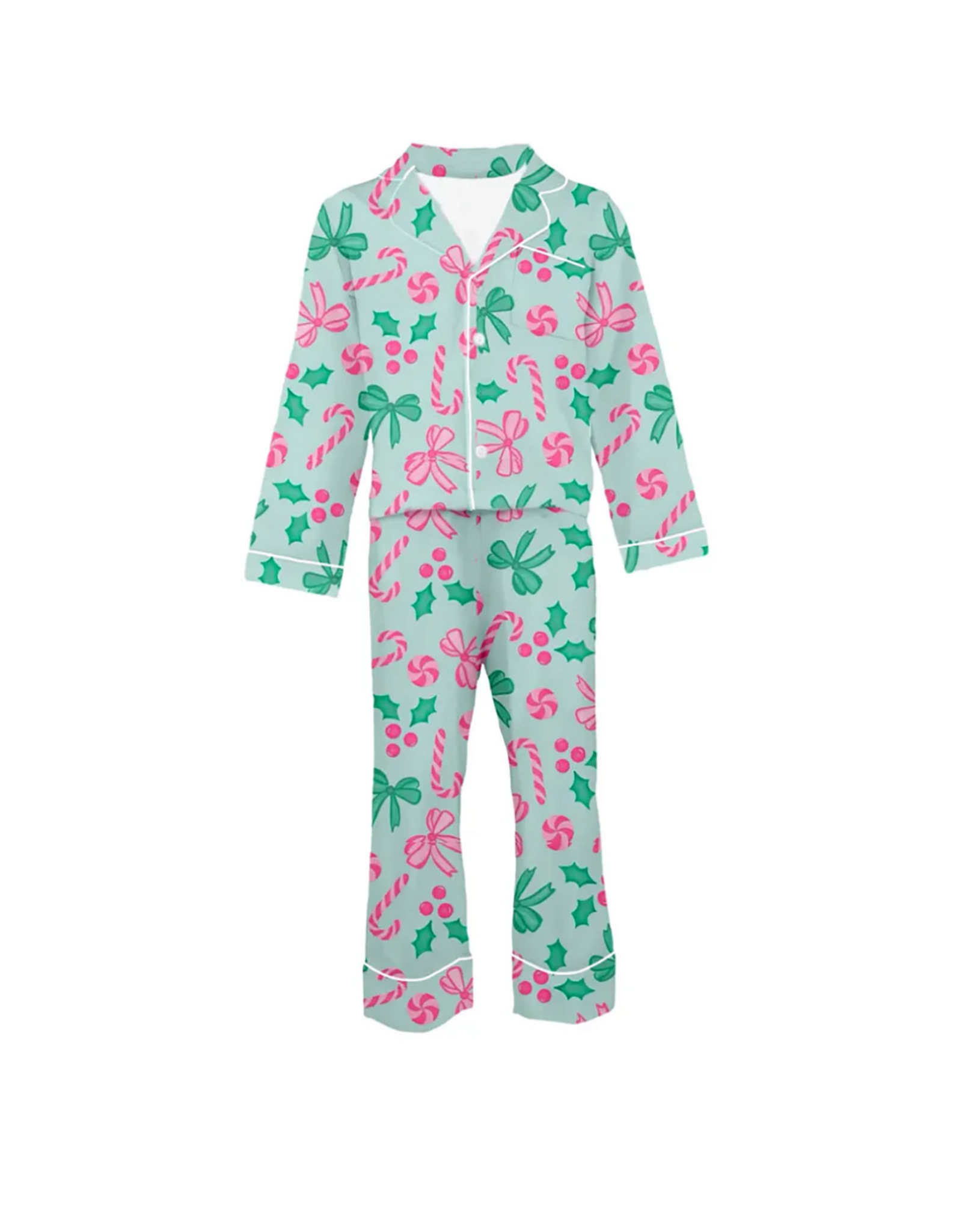 Tweenstyle Jolly Holly Satin Lounge Set