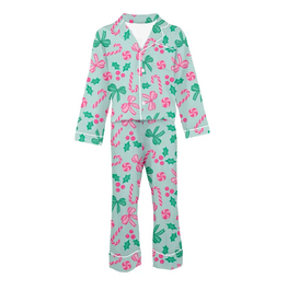 Tweenstyle Jolly Holly Satin Lounge Set