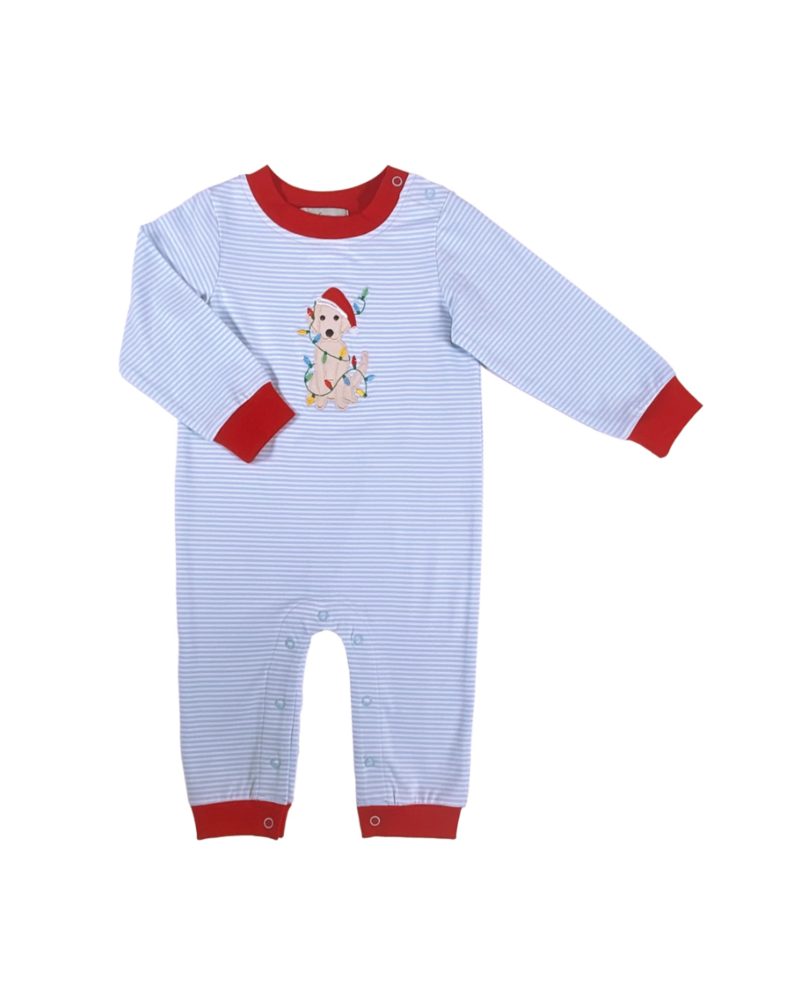 Ishtex Christmas Light Boy's Romper