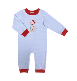 Ishtex Christmas Light Boy's Romper