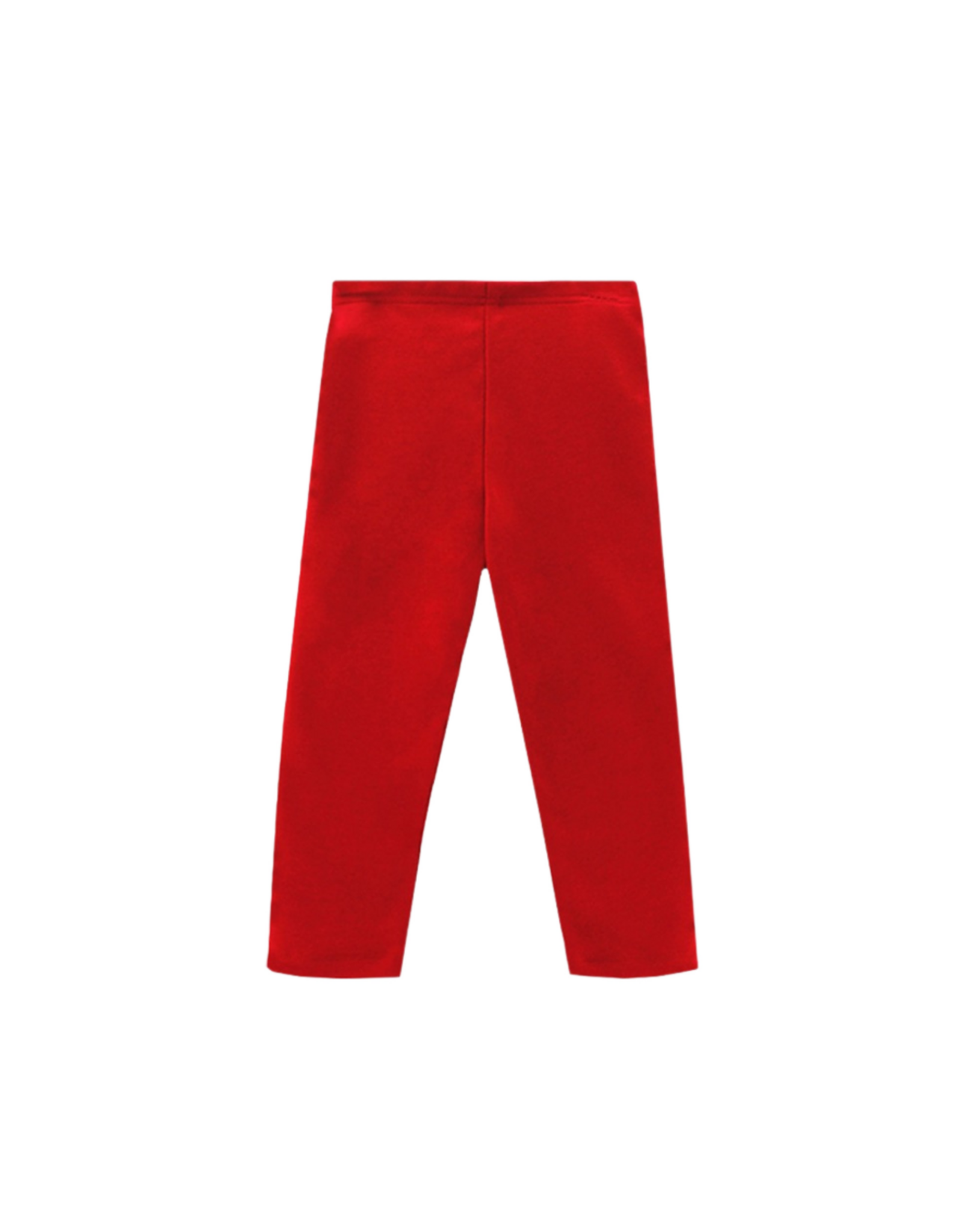 Zuccini Red Knit Leggings