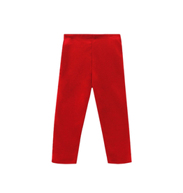 Zuccini Red Knit Leggings