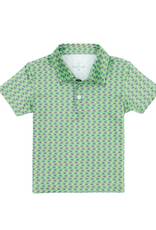 Properly Tied Inlet Polo Mardi Craw Green