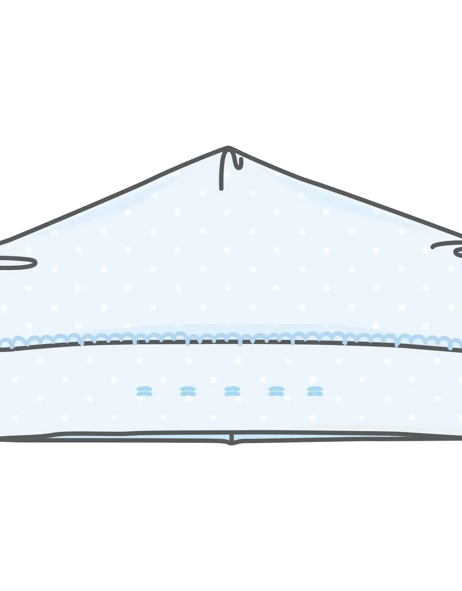 Magnolia Baby Mia and Luca's Emb Hat, Blue