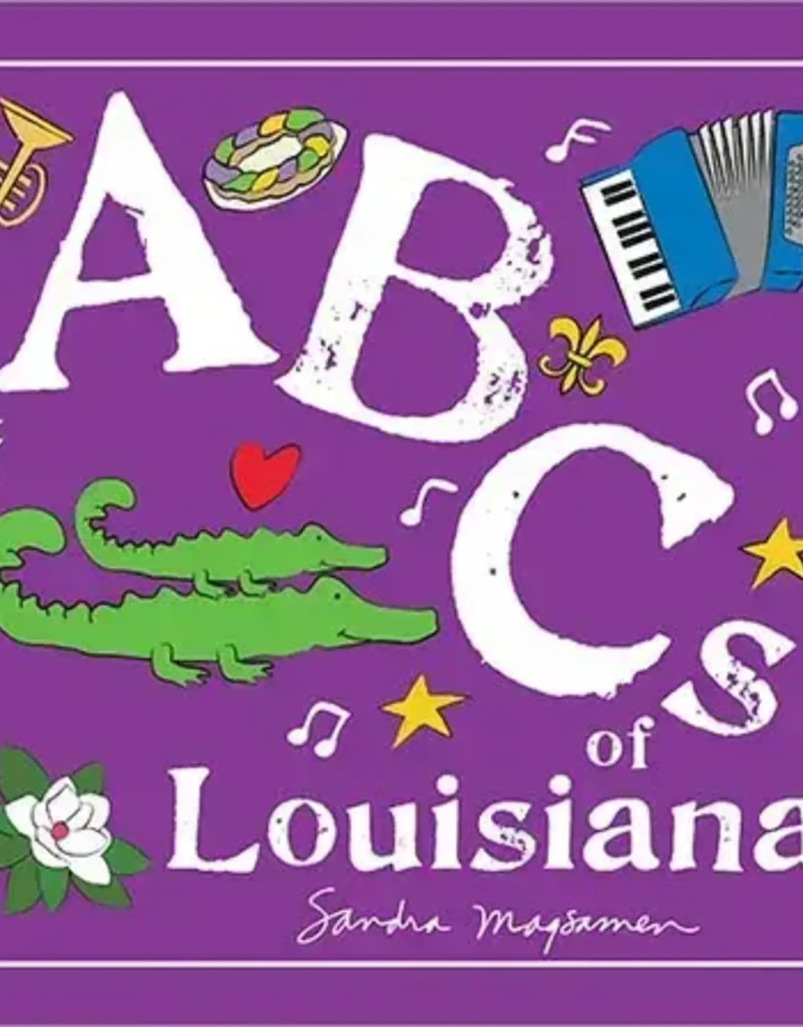 Sourcebooks "Abcs of Louisiana" Board Book