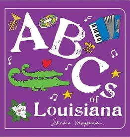Sourcebooks "Abcs of Louisiana" Board Book