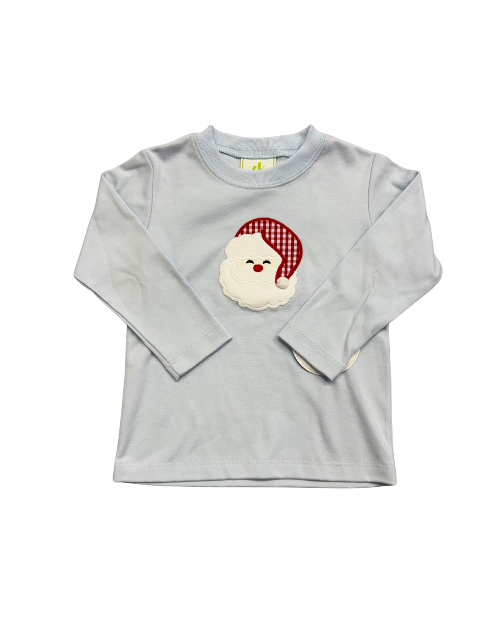 Zuccini Santa Harry Play Tee, Light Blue Knit