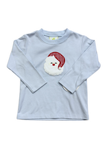 Zuccini Santa Harry Play Tee, Light Blue Knit